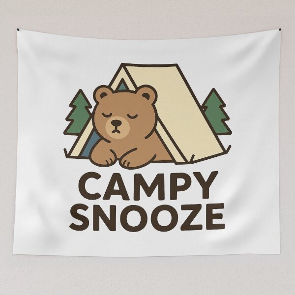 Item preview, Campy Snooze designed and sold by Xhafi.