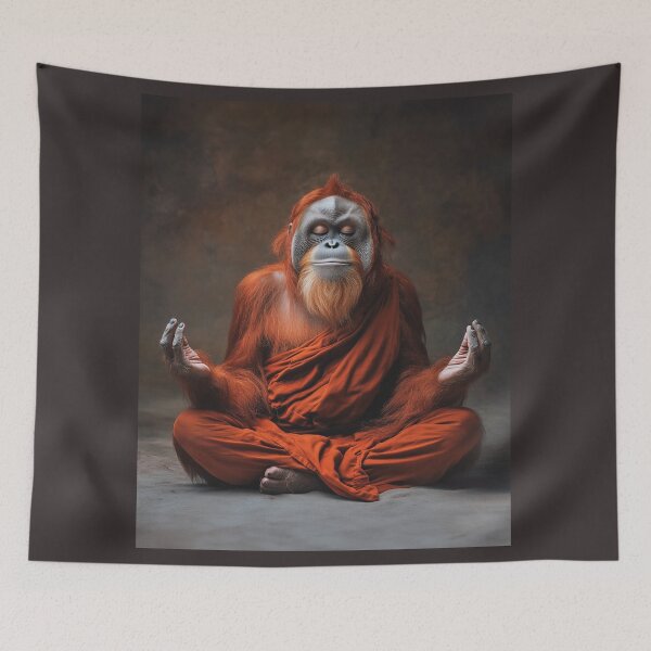 Item preview, Meditating Orangutan designed and sold by peterlawrence13.