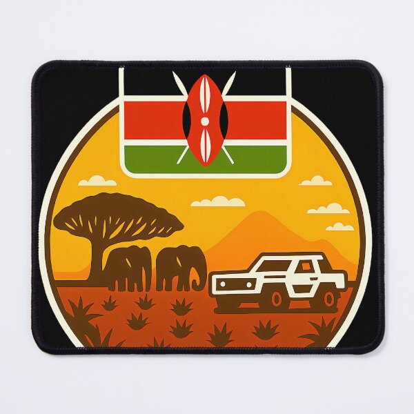 Item preview, Mzungu in Kenya - White Text designed and sold by Instant Hit Media.