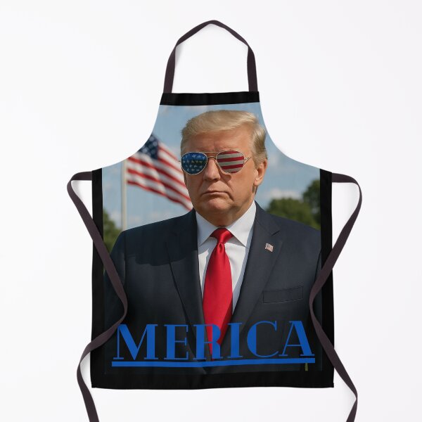 Item preview, MERICA 4th of July Patriotic Trump designed and sold by Dizzy Dog Designs.