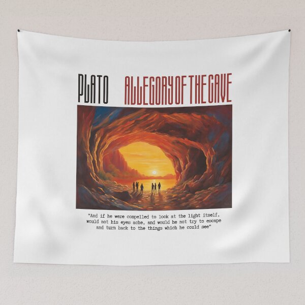 Item preview, Light in the 'Allegory of the cave', by Plato designed and sold by Filologica.