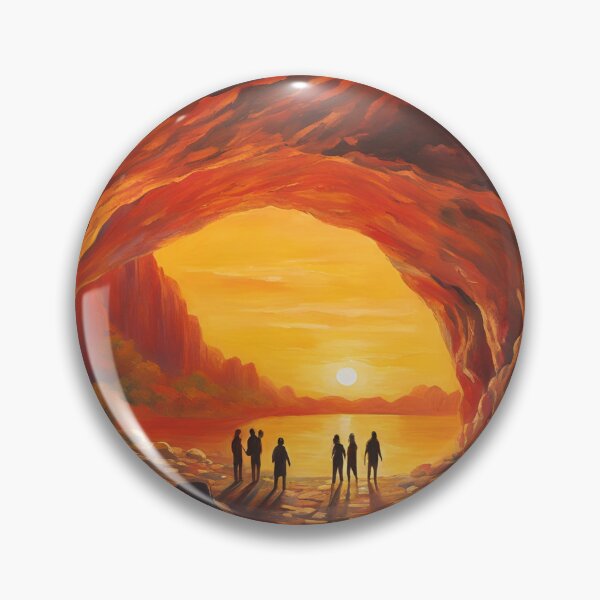 Item preview, Light in the 'Allegory of the cave', by Plato designed and sold by Filologica.