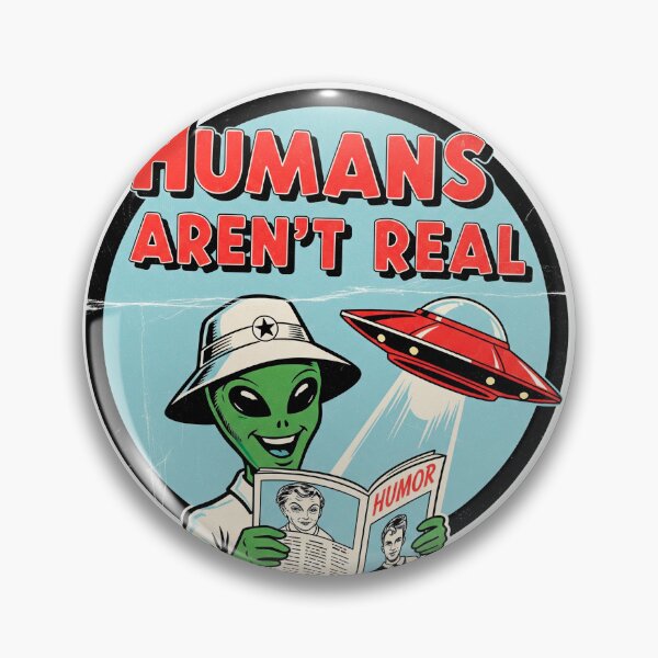 Item preview, Los humanos no son reales designed and sold by Spaceball85.