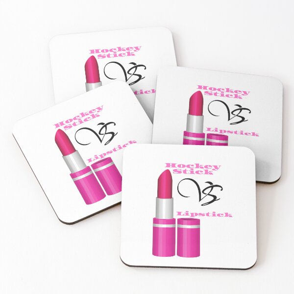 Item preview, "Hockey Stick vs. Lipstick" Where Fierce Meets Fabulous designed and sold by JellybeaKisses.