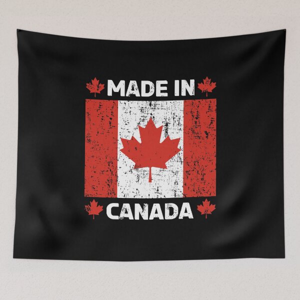Item preview, Made in Canada – Patriotic Maple Leaf Flag for Canada Day designed and sold by Dmetalx Art Apparel.