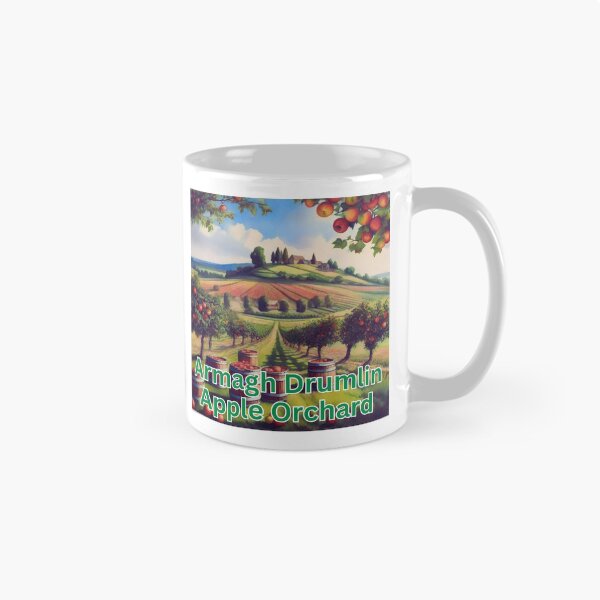 Item preview, Armagh Drumlin Apple Orchard in Northern Ireland (water color on paper). designed and sold by MPC-Mince-Pies.