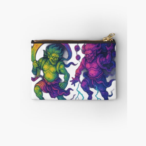 Item preview, wind god thunder god designed and sold by mayhaku.