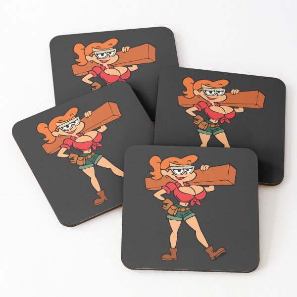 Item preview, Plane Jane – “Work That Hardwood” Cartoon Pin-Up designed and sold by Boris1987.