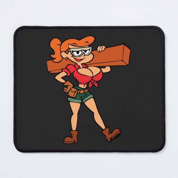 Item preview, Plane Jane – “Work That Hardwood” Cartoon Pin-Up designed and sold by Boris1987.