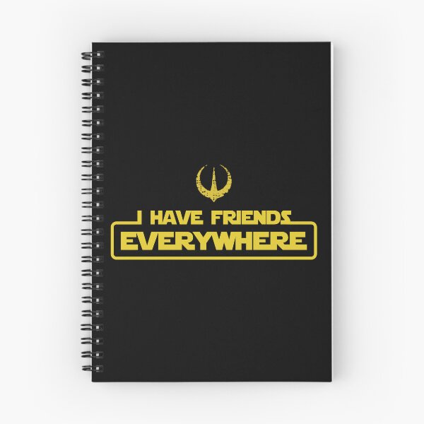 Item preview, Andor - I Have Friends Everywhere (Yellow Text) designed and sold by ClownshoesOffic.