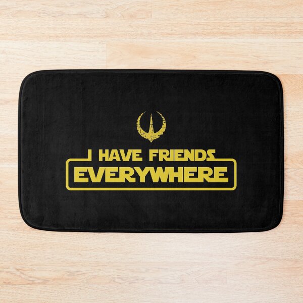 Item preview, Andor - I Have Friends Everywhere (Yellow Text) designed and sold by ClownshoesOffic.