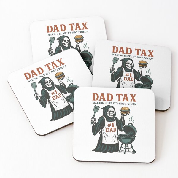 Item preview, Dad Tax Making Sure It's Not Poison, Funny Dad Joke, Parenting Humor, Dad Life, Skeleton Dad, Father’s Day designed and sold by Orvista.