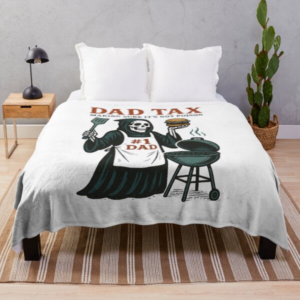 Item preview, Dad Tax Making Sure It's Not Poison, Funny Dad Joke, Parenting Humor, Dad Life, Skeleton Dad, Father’s Day designed and sold by Orvista.