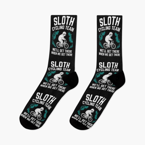 Item preview, Sloth Cycling Team –  We'll Get There When We Get There Design for Slow Riders & Chill Cyclists - Strava Fans | Lazy Bike Rider - Funny Cycling Quote  designed and sold by BMLprint ⭐⭐⭐⭐⭐.