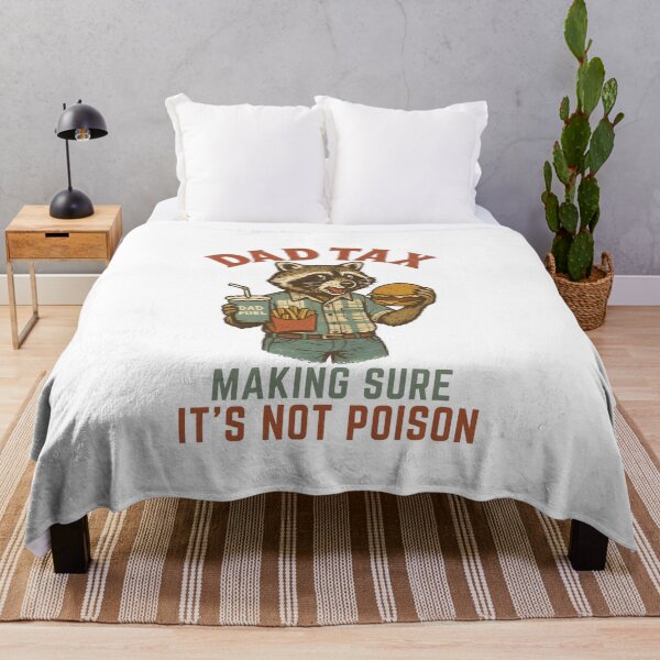 Item preview, Dad Tax Making Sure It's Not Poison, Funny Raccoon, Funny Food Dad designed and sold by Orvista.