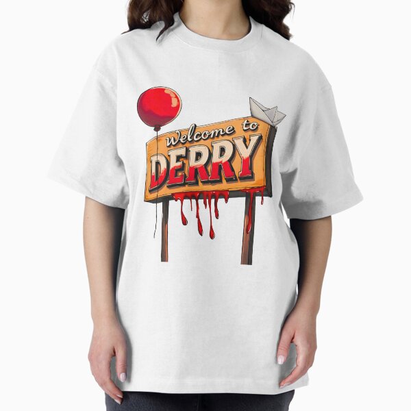 Vista previa del artículo con la obra «Derry», diseñado y vendido por GeekRagz.