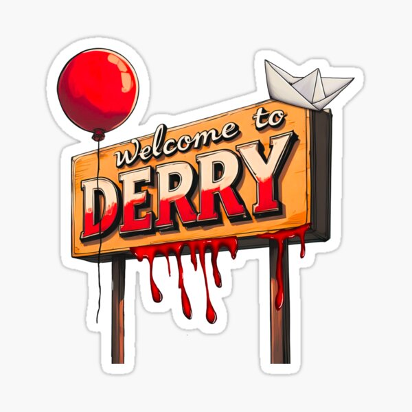 Vista previa del artículo con la obra «Derry», diseñado y vendido por GeekRagz.