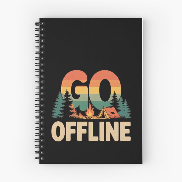 Item preview, GO OFFLINE Camping designed and sold by SusanaDesigns.