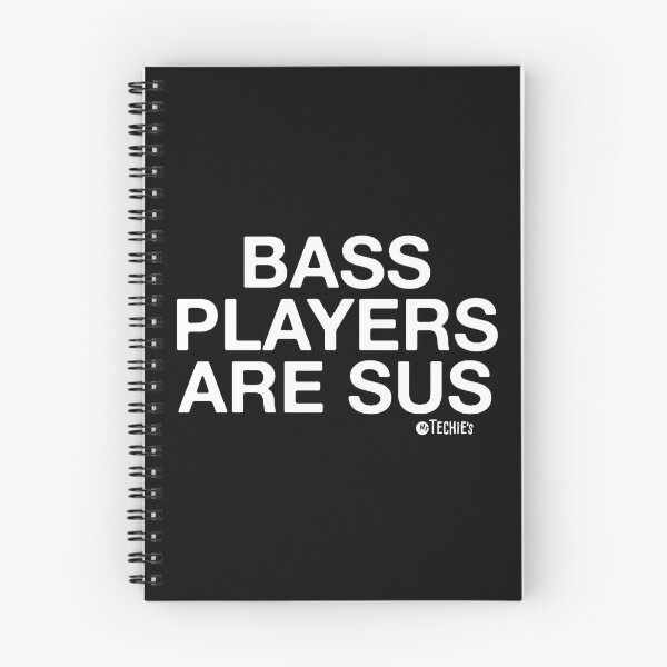 Item preview, Bass Players Are SUS – Funny Musician, Worship Team, and Tech Crew Design designed and sold by MrTechies.