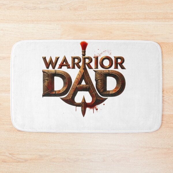 Item preview, Warrior Dad – Strong and Resilient Father Design designed and sold by JenniferCreaArte .