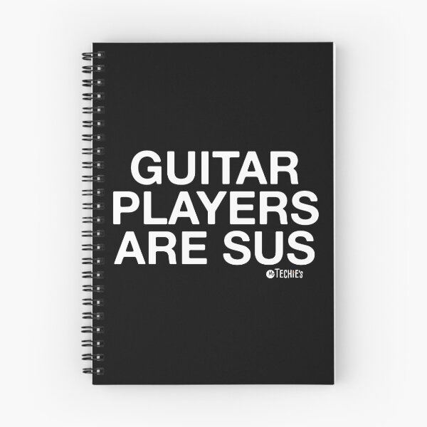 Item preview, Guitar Players Are SUS – Funny Worship Musician and Band Rehearsal Design designed and sold by MrTechies.
