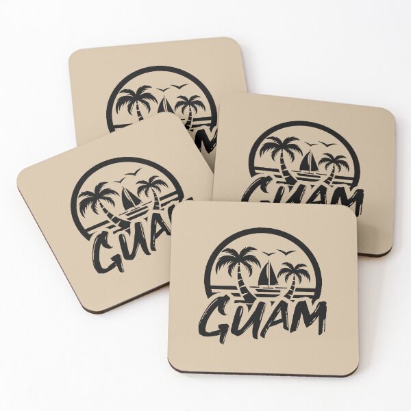 Item preview, GUAM - Chamarro - Pacific Islander - Tropical Ocean Beach - Black designed and sold by Darling DeDe.