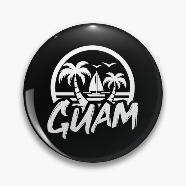Item preview, GUAM - Chamorro - Pacific Islander - Tropical Ocean Beach - White designed and sold by Darling DeDe.