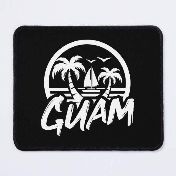Item preview, GUAM - Chamorro - Pacific Islander - Tropical Ocean Beach - White designed and sold by Darling DeDe.