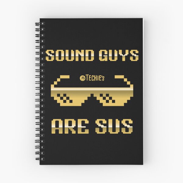 Item preview, Sound Guys Are SUS – Funny Worship Tech Crew and Audio Nerd Pixel Design designed and sold by MrTechies.