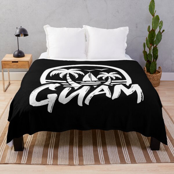 Item preview, GUAM - Chamorro - Pacific Islander - Tropical Ocean Beach - White designed and sold by Darling DeDe.