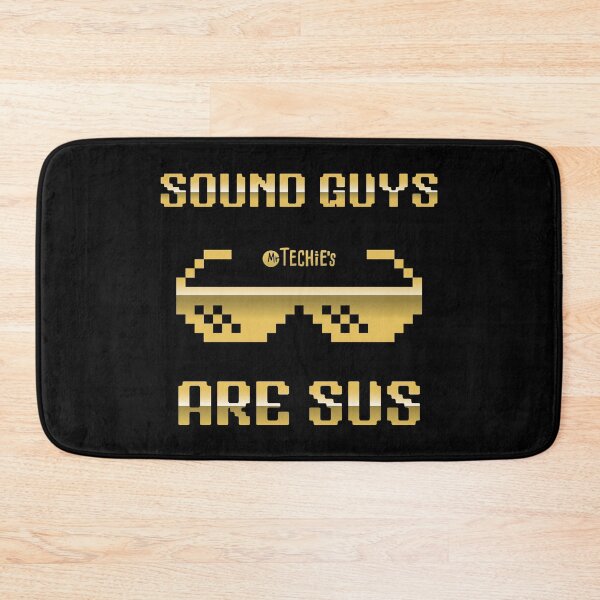 Item preview, Sound Guys Are SUS – Funny Worship Tech Crew and Audio Nerd Pixel Design designed and sold by MrTechies.