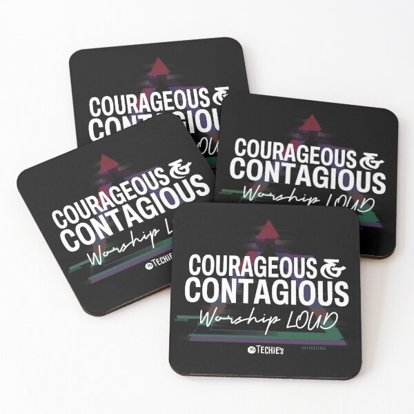 Item preview, Courageous and Contagious – Worship LOUD Creative Worship Culture Design designed and sold by MrTechies.