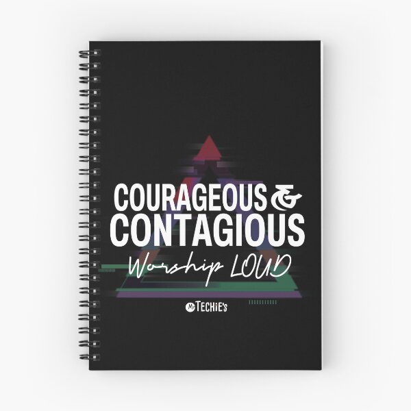 Item preview, Courageous and Contagious – Worship LOUD Creative Worship Culture Design designed and sold by MrTechies.