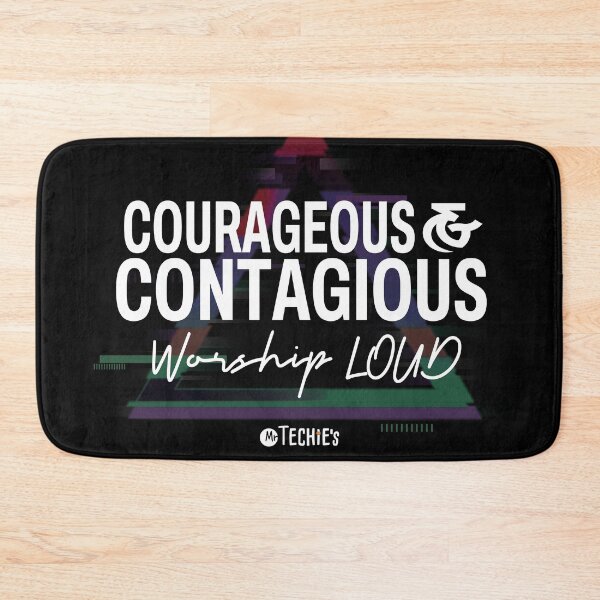 Item preview, Courageous and Contagious – Worship LOUD Creative Worship Culture Design designed and sold by MrTechies.