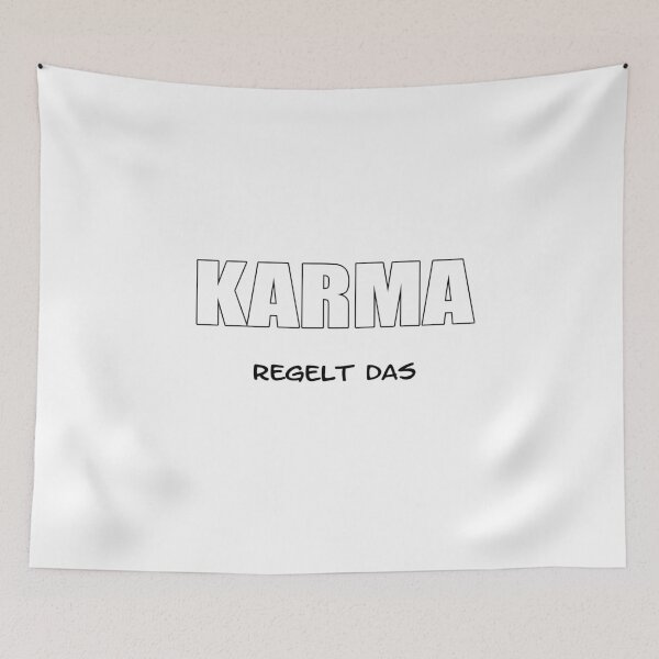 Item preview, Karma will take care of it Fate Karma saying designed and sold by Alpina-Design.