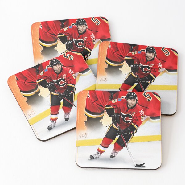 Item preview, Calgary Flames Captain Mark Giordano designed and sold by Perry Family Art Collective.