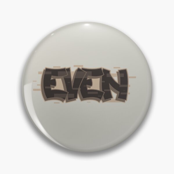 Artikelvorschau, The name EVEN in Brown Graffiti Letters entworfen und verkauft von Thomas Olsen.