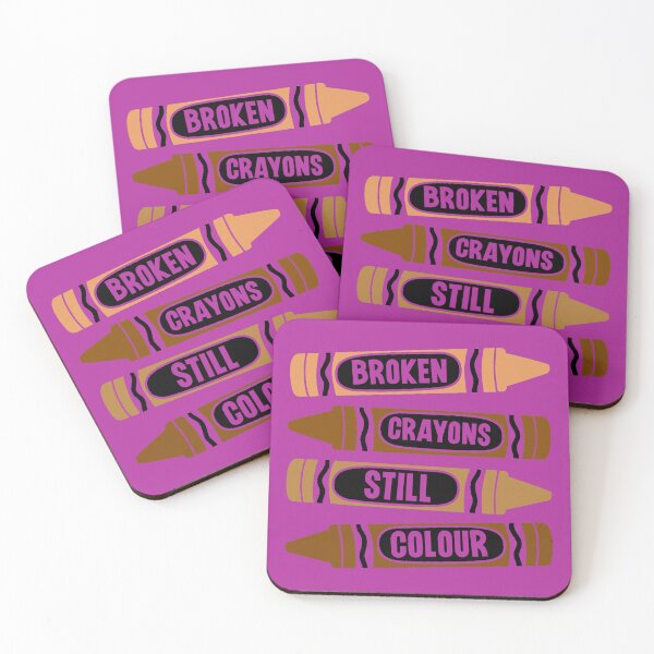 Item preview, Broken Crayons Still Colour. Mental Health Awareness. Inspirational Quote. Motivational designed and sold by DesignHouse07.