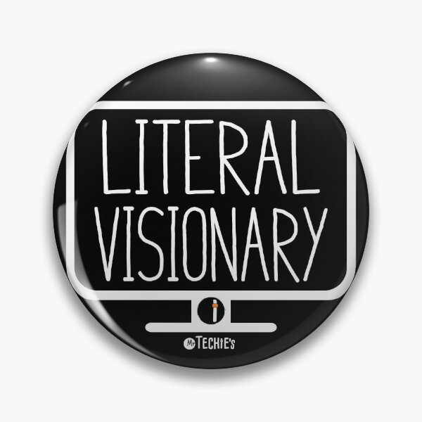 Item preview, Literal Visionary – Worship Display Tech and Creative Ops Design designed and sold by MrTechies.