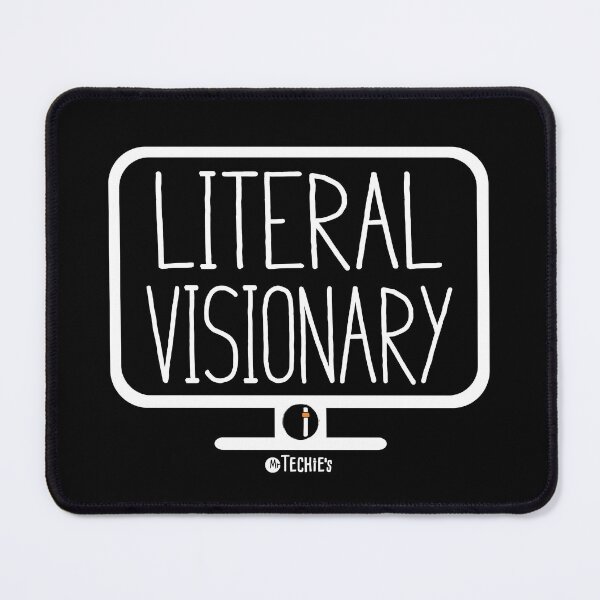 Item preview, Literal Visionary – Worship Display Tech and Creative Ops Design designed and sold by MrTechies.