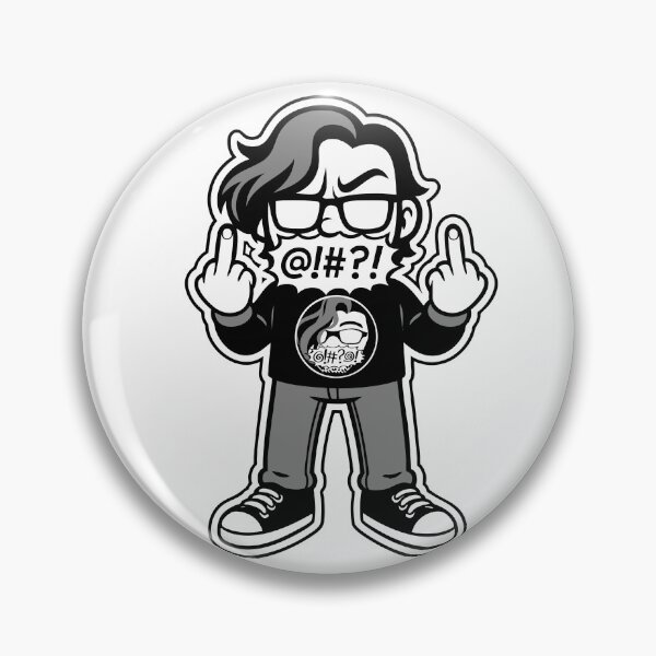 Item preview, Middle Finger Mouthy Logo designed and sold by The Renegade Writer's Mouthy Merch.