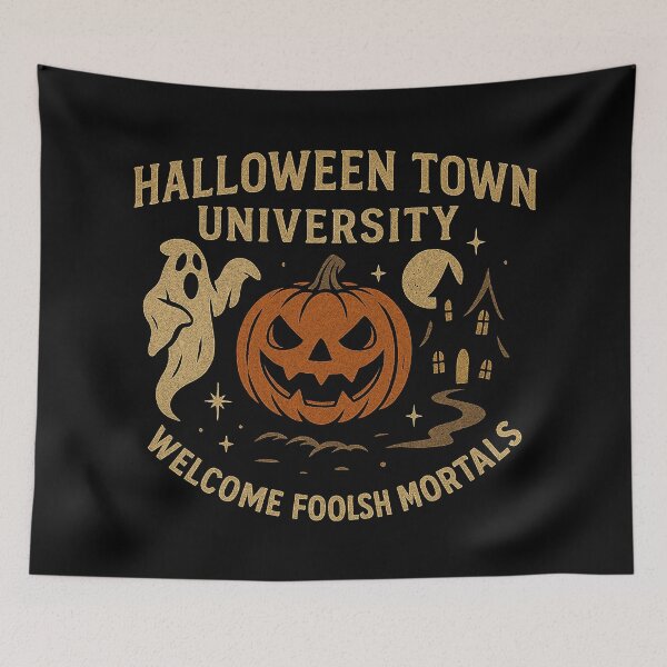 Item preview, Halloween Town University Mortal Welcome designed and sold by zzz888.