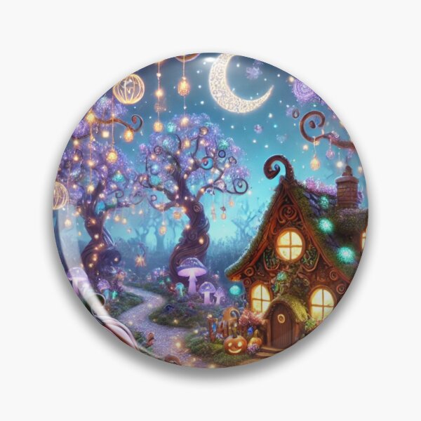 Item preview, Moonlit Enchanted Grove designed and sold by Dream Bloom Gallery.