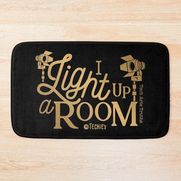 Item preview, I Light Up a Room – Worship Lighting Tech and AVL Humor Design designed and sold by MrTechies.