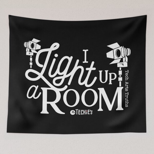 Item preview, I Know How to Light Up a Room – Worship Lighting Tech and AVL Humor Design designed and sold by MrTechies.
