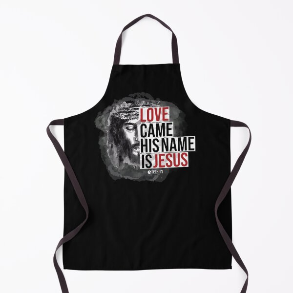 Item preview, Love Came His Name Is Jesus – Powerful Christian Statement and Worship Art Design designed and sold by MrTechies.