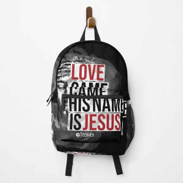 Item preview, Love Came His Name Is Jesus – Powerful Christian Statement and Worship Art Design designed and sold by MrTechies.