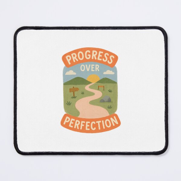 Item preview, Progress over perfection designed and sold by amandacamara.