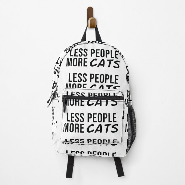 Item preview, Less People More Cats designed and sold by the-craft-shop.