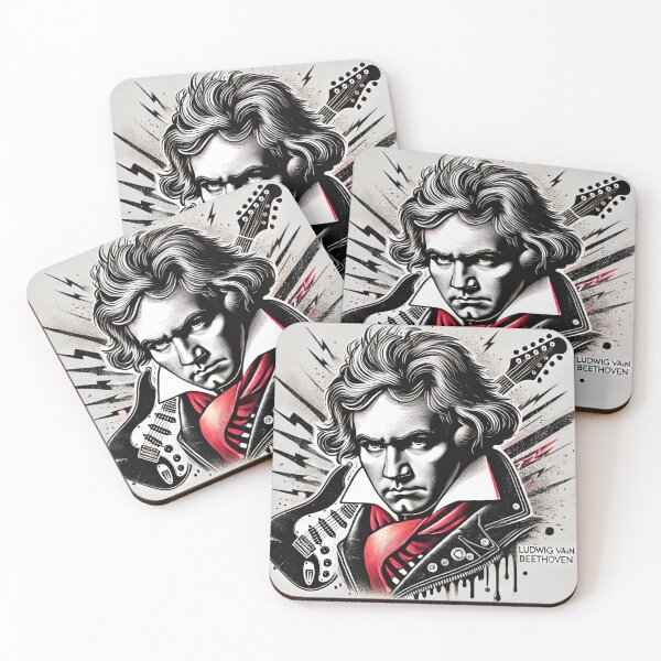 Item preview, Beethoven and guitar designed and sold by The Great  Art.